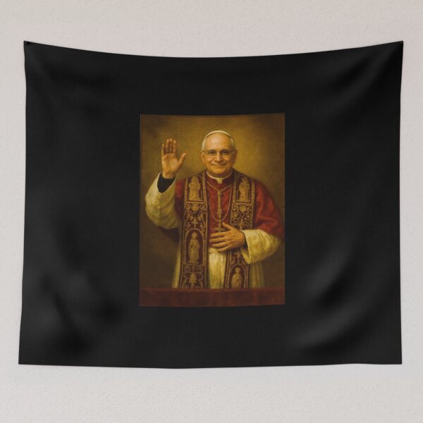 Item preview, Pope Leo XIV Retro Art designed and sold by Celestia1l24.