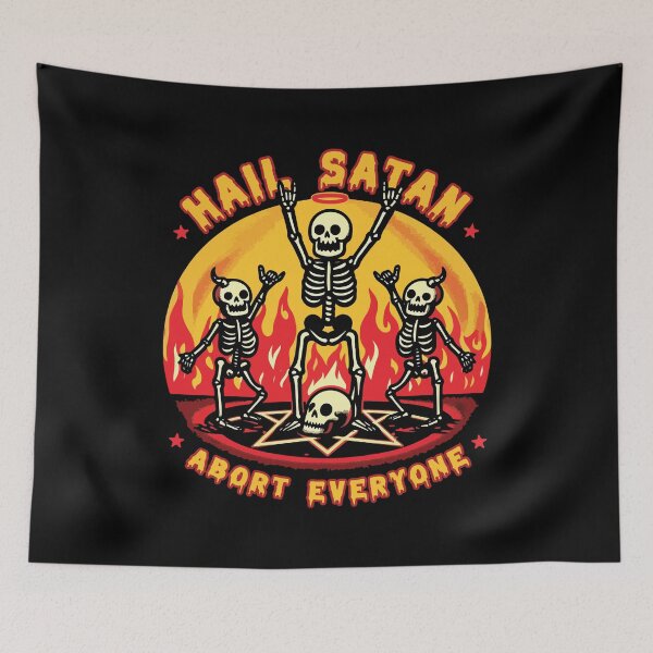 Item preview, Satanic Skeleton Cult – Unholy Metal Insignia designed and sold by Scaryzz.