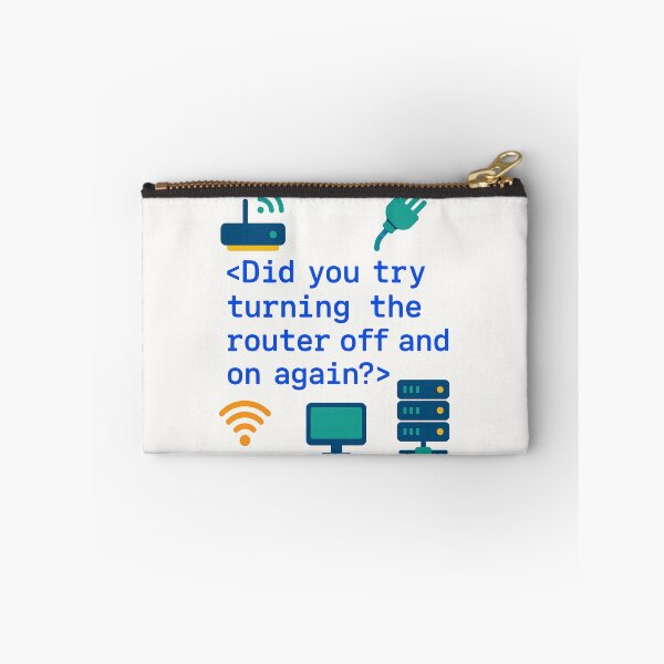 Item preview, Did You Try Turning the Router Off and On Again? – Funny Networking Engineer Gift Design designed and sold by WorkBuddyGifts.