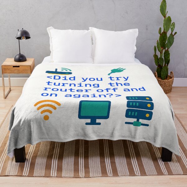 Item preview, Did You Try Turning the Router Off and On Again? – Funny Networking Engineer Gift Design designed and sold by WorkBuddyGifts.