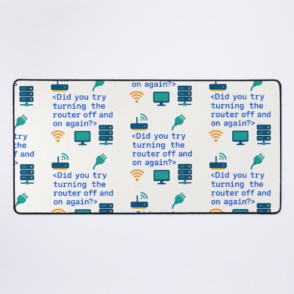 Item preview, Did You Try Turning the Router Off and On Again? – Funny Networking Engineer Gift Design designed and sold by WorkBuddyGifts.