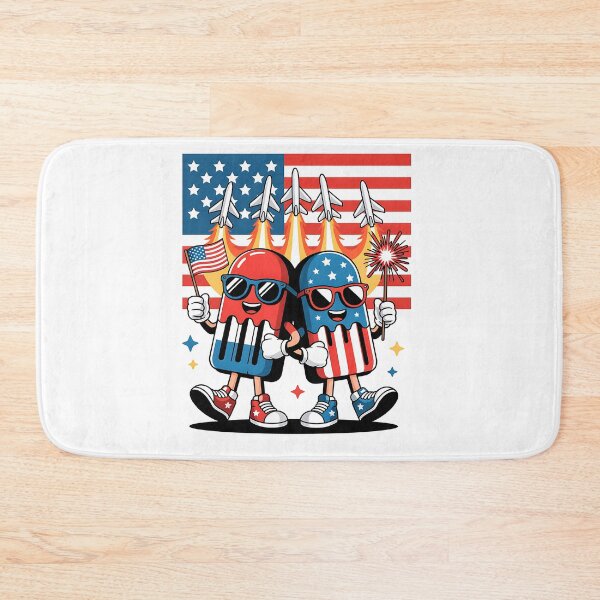 Item preview, Popsicle Patriotic 4th Of July Fighter Jet American Flag designed and sold by cawtoon.