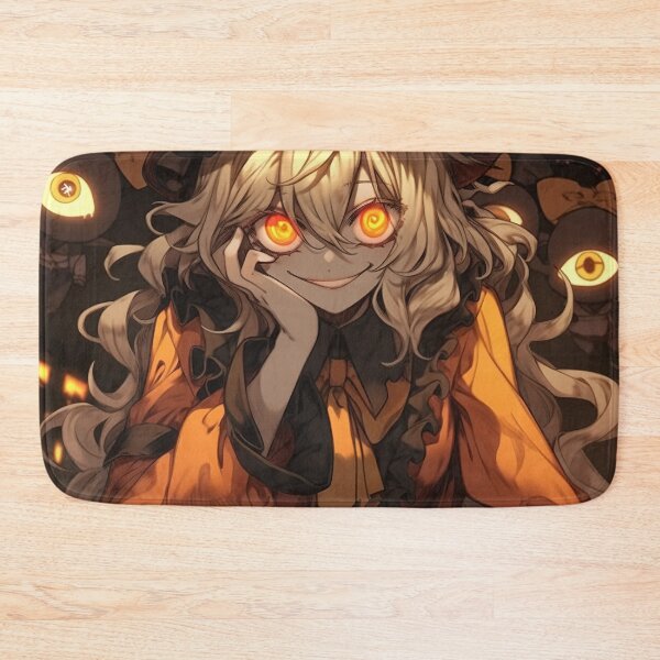 Item preview, Mischievous Anime Witch with Glowing Eyes designed and sold by bubblegoth.
