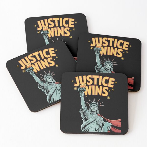 Item preview, Justice Wins Liberty Power Tribute designed and sold by Taans-Creation.