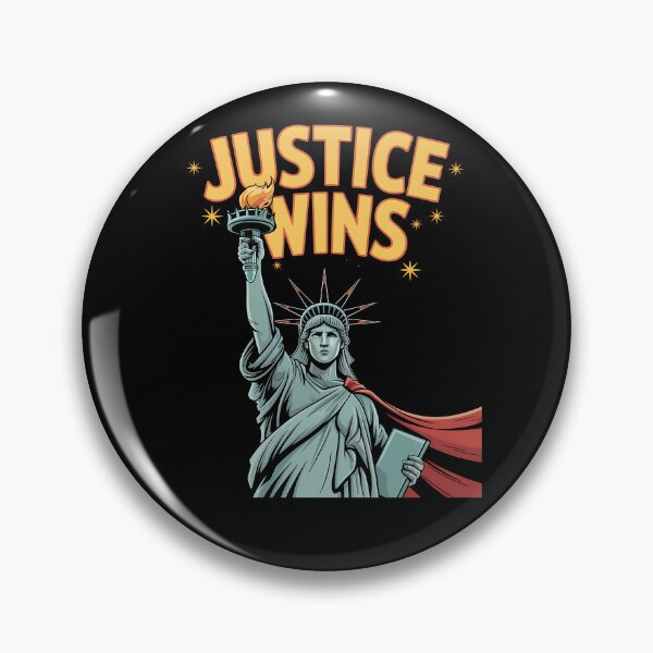 Item preview, Justice Wins Liberty Power Tribute designed and sold by Taans-Creation.