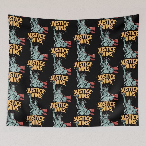 Item preview, Justice Wins Liberty Power Tribute designed and sold by Taans-Creation.