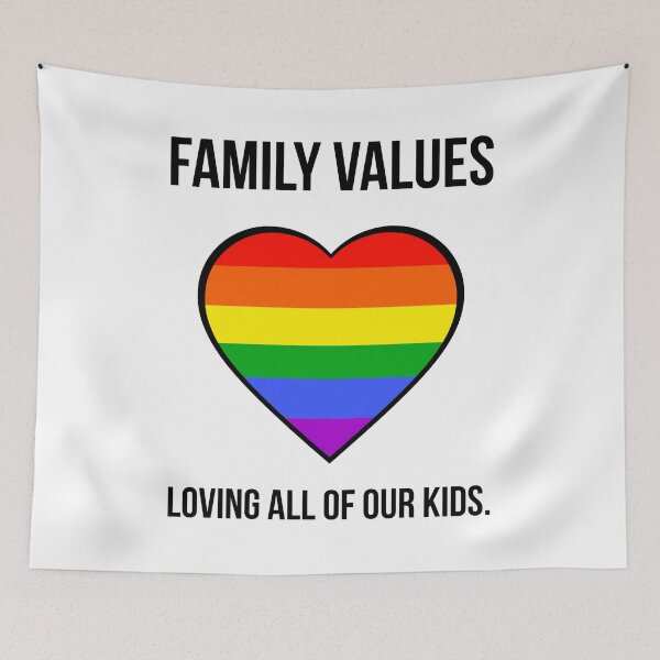 Item preview, Family values  designed and sold by Rachel the Artist .