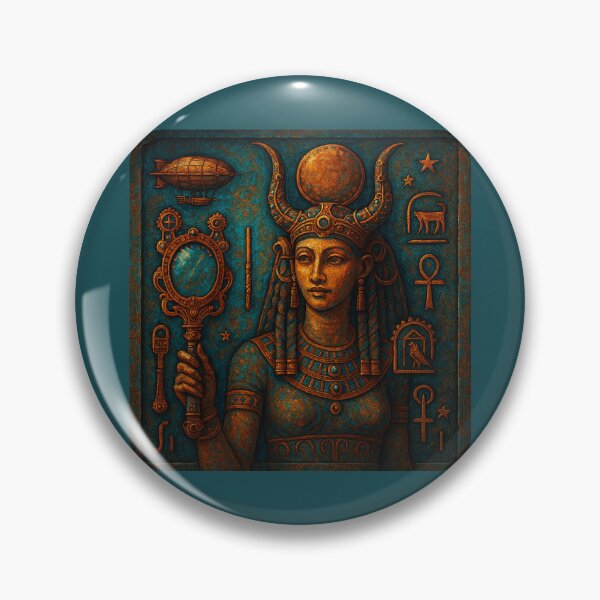 Item preview, Hathor: Mirror and Sistrum of Eternal Vapor designed and sold by VidyoeDesigns67.