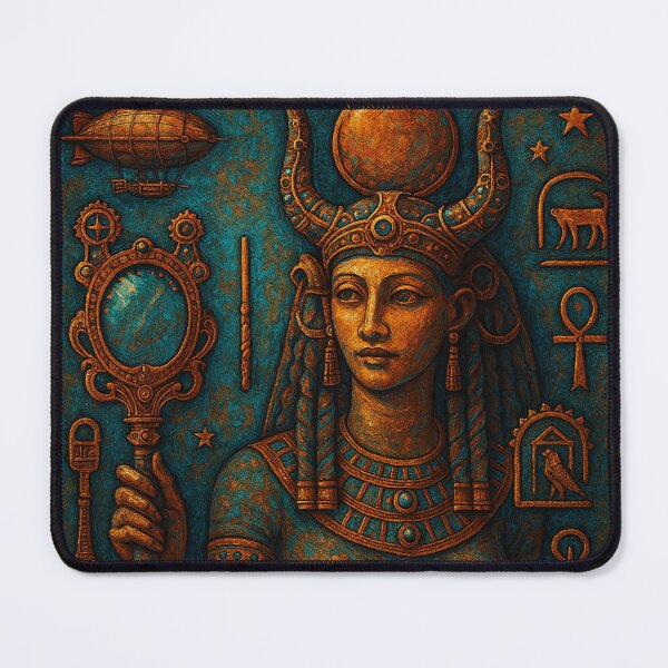 Item preview, Hathor: Mirror and Sistrum of Eternal Vapor designed and sold by VidyoeDesigns67.