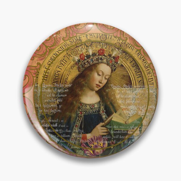 Item preview, Mother Mary in Baroque frame designed and sold by PhaedraArt.