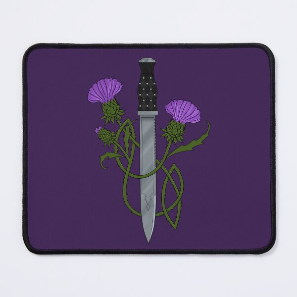 Item preview, Scottish Dirk and Thistle Knotwork designed and sold by DappledMoon.