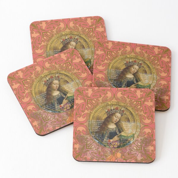Item preview, Mother Mary in Baroque frame designed and sold by PhaedraArt.