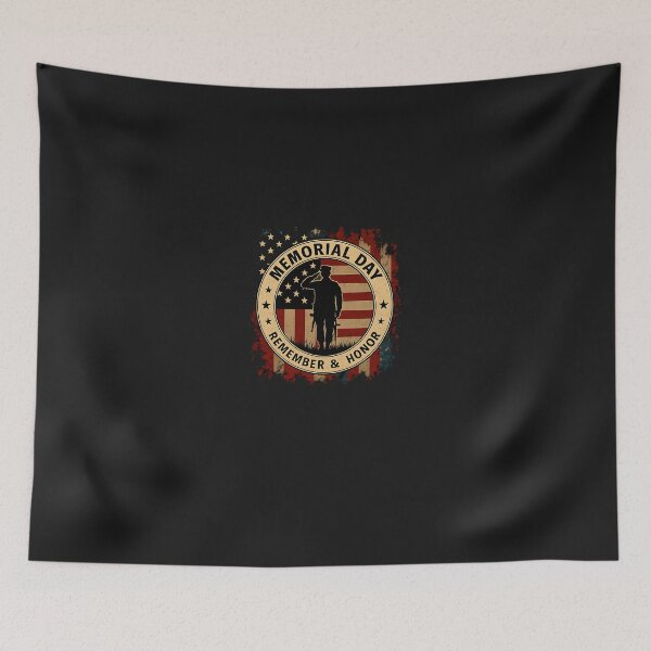 Item preview, Remember & Honor Partiotic Veterans Memorial Day designed and sold by cawtoon.