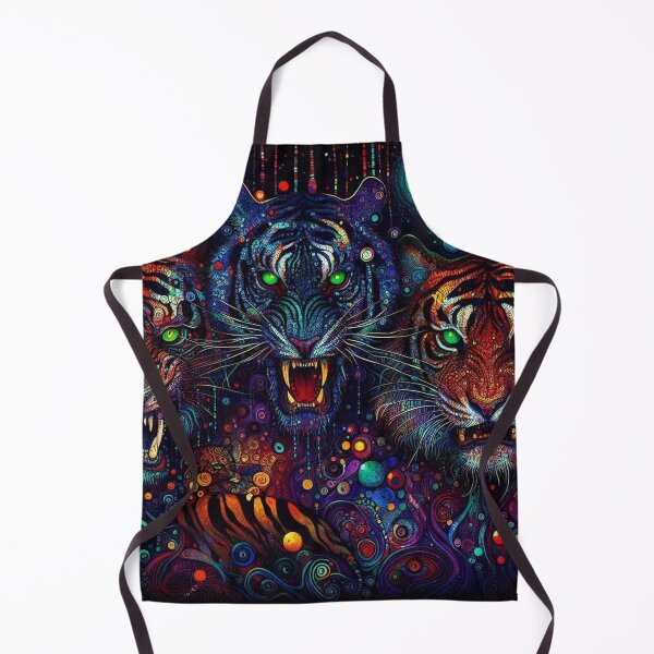 Item preview, Abstract Tiger Art designed and sold by TheDarkWardrobe.