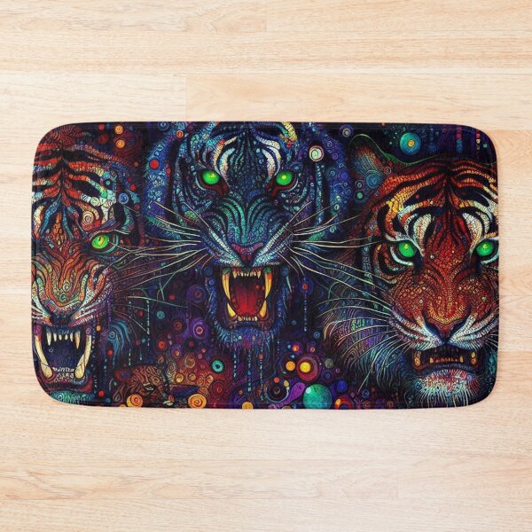 Item preview, Abstract Tiger Art designed and sold by TheDarkWardrobe.