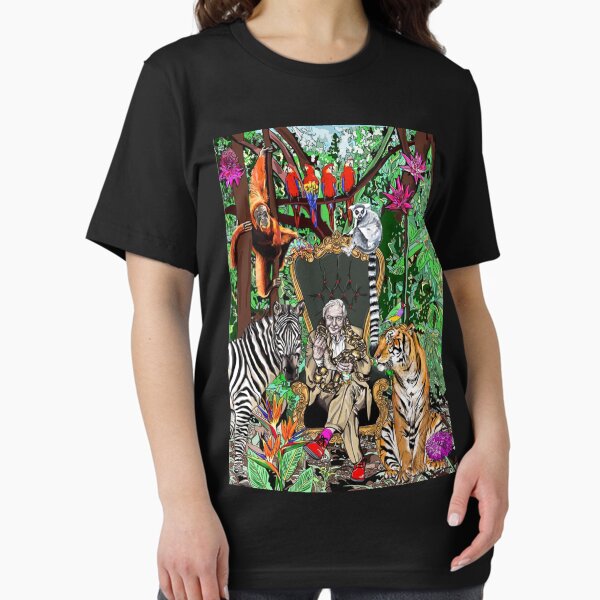Vista previa del artículo con la obra «Criaturas de la jungla de David Attenborough», diseñado y vendido por Celestia1l24.