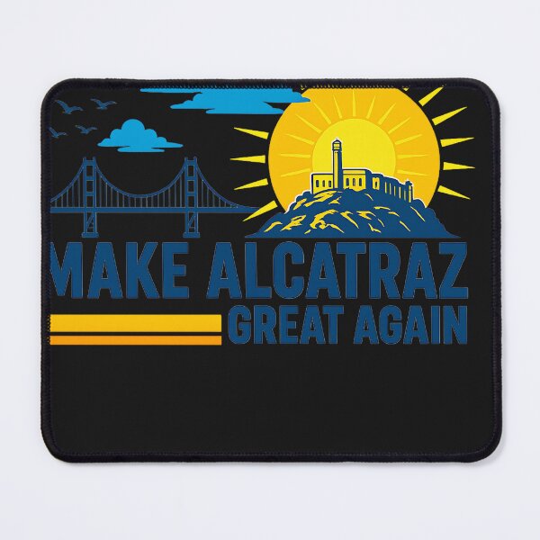 Item preview, Retro Vintage Make Alcatraz Great Again July 4th Men Women designed and sold by cawtoon.