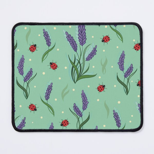 Item preview, Lavender and Ladybugs designed and sold by AllbyOlyART.