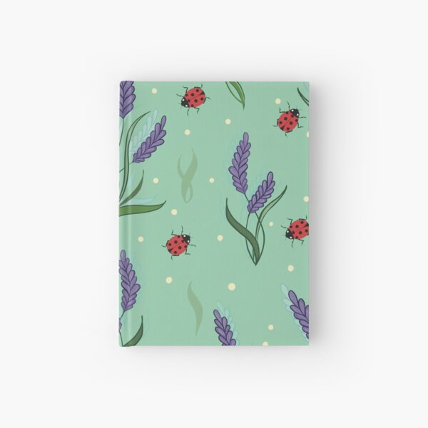 Item preview, Lavender and Ladybugs designed and sold by AllbyOlyART.