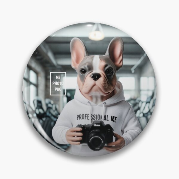 Aperçu de l'œuvre [MOI] Photographe professionnel de bouledogues français 15 (dans la salle de sport) créée et vendue par S9View.