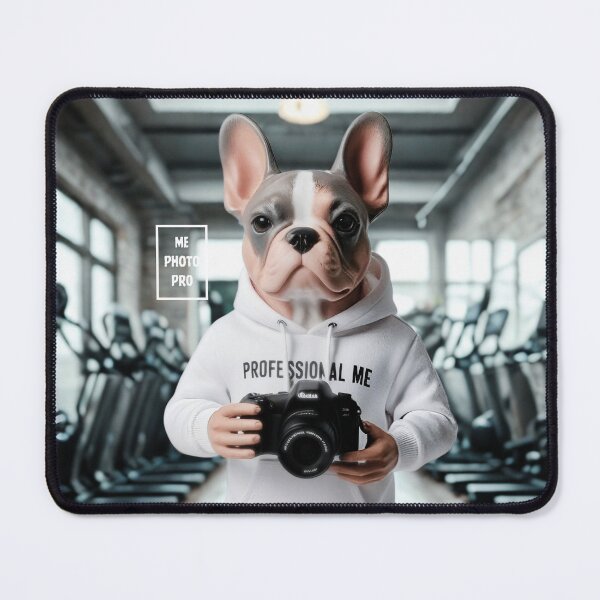 Item preview, [ME] French Bulldog Pro Photographer 15 (In the Gym) designed and sold by S9View.