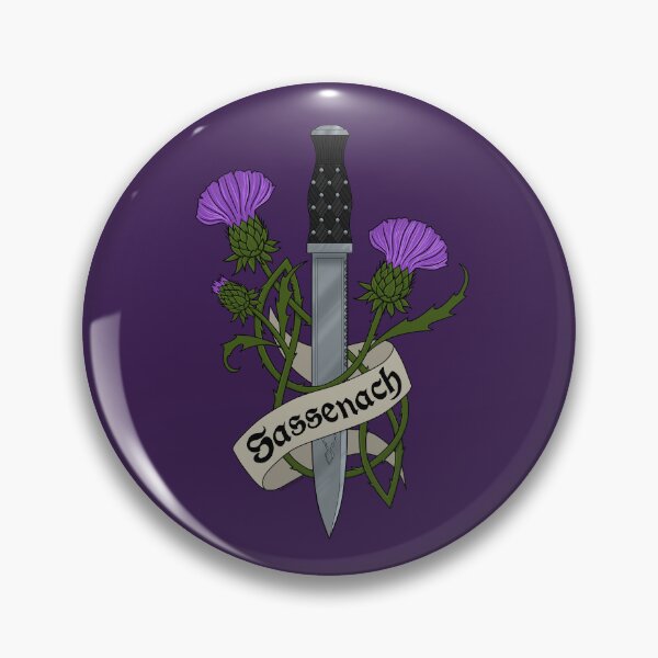 Item preview, Sassenach Scottish Dirk and Thistle Knotwork designed and sold by DappledMoon.