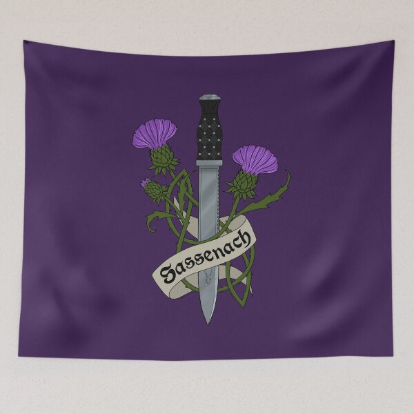Item preview, Sassenach Scottish Dirk and Thistle Knotwork designed and sold by DappledMoon.