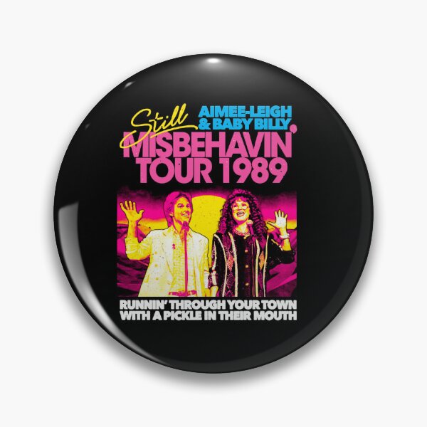 Item preview, Baby Billy and Aimee Leigh Misbehavin Tour 1989 Retro designed and sold by anselmnacht.
