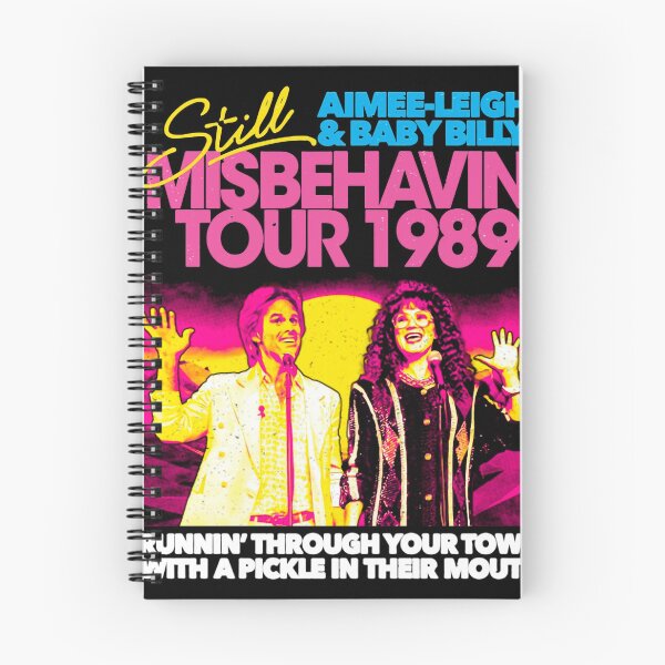 Item preview, Baby Billy and Aimee Leigh Misbehavin Tour 1989 Retro designed and sold by anselmnacht.