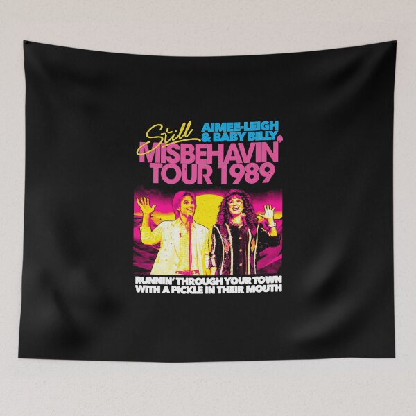 Item preview, Baby Billy and Aimee Leigh Misbehavin Tour 1989 Retro designed and sold by anselmnacht.