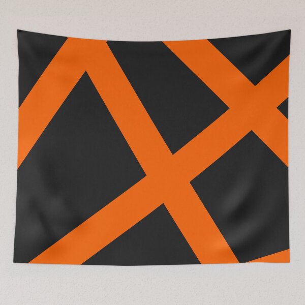 Item preview, Orange Intersect lines designed and sold by OmikronStore.