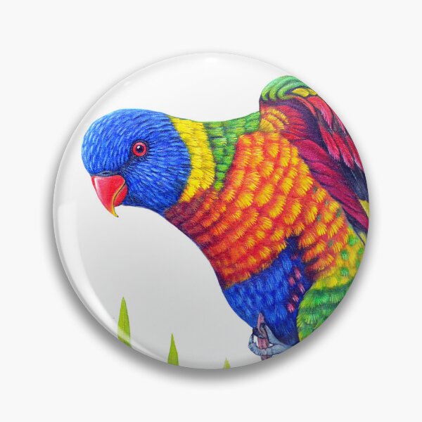 Item preview, Rainbow Lorikeet designed and sold by Linda Callaghan.
