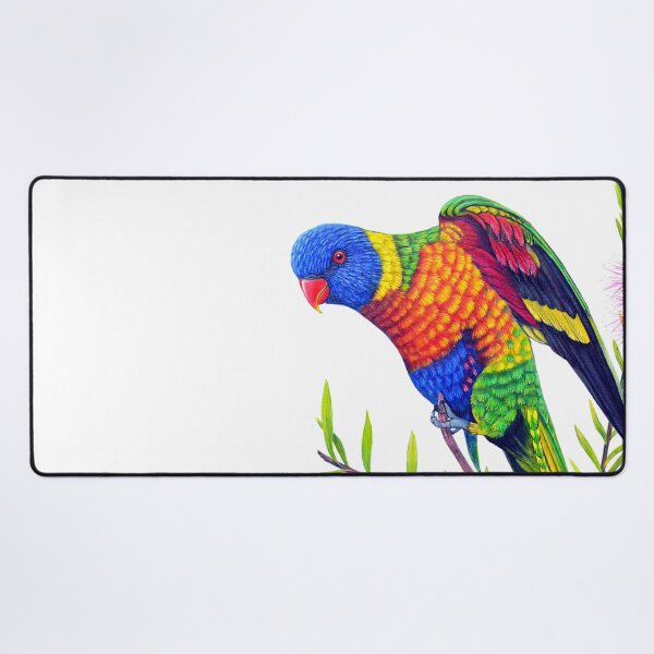 Artikelvorschau, Regenbogen Lorikeet entworfen und verkauft von Linda Callaghan.