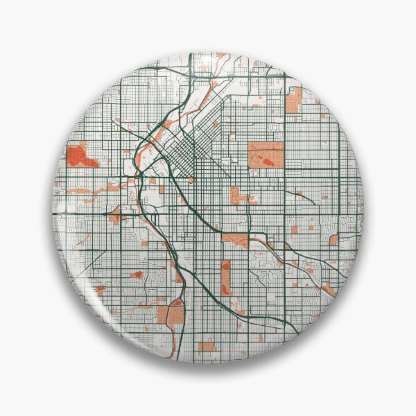 Item preview, Denver City Map of Colorado, USA - Bohemian designed and sold by deMAP.
