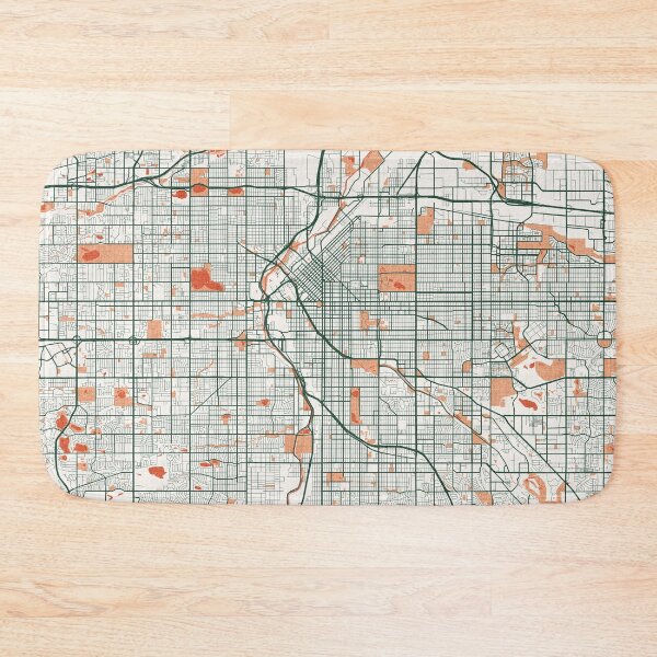 Item preview, Denver City Map of Colorado, USA - Bohemian designed and sold by deMAP.