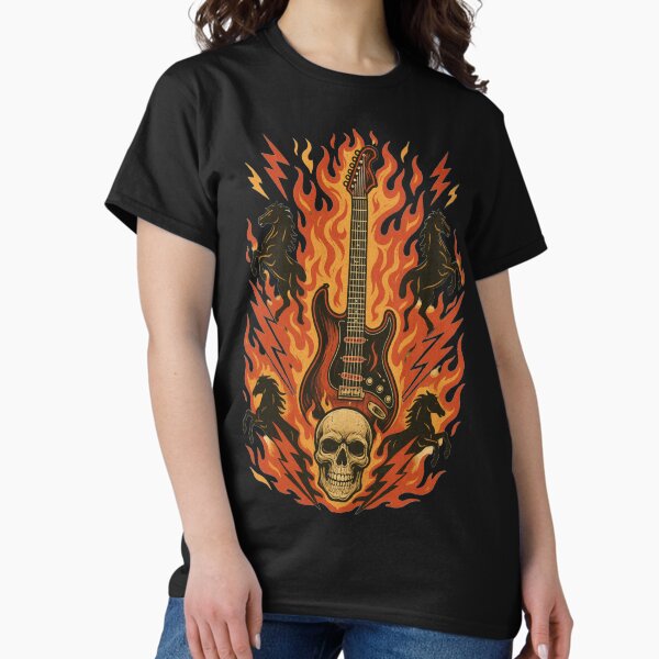 Item preview, Skull Riff Rebellion designed and sold by DewScatFc.