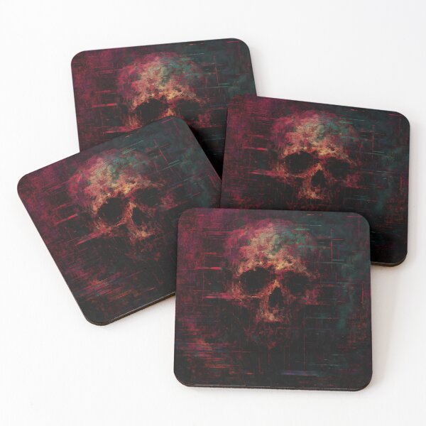 Item preview, Digital Entropy – Glitch Horror Skull designed and sold by AiChayne.