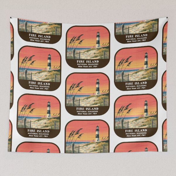 Item preview, Vintage Fire Island National Seashore (New York) designed and sold by RabbitK.