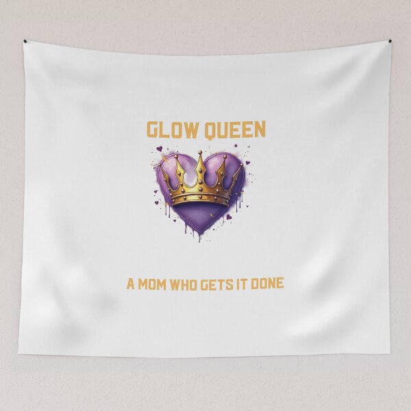 Item preview, Glow Queen: A Mom Who Gets It Done designed and sold by gogettadriptees.