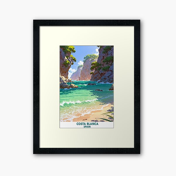 Item preview, Beautiful Beach of Costa Blanca, Spain designed and sold by Worldscape Wonders.