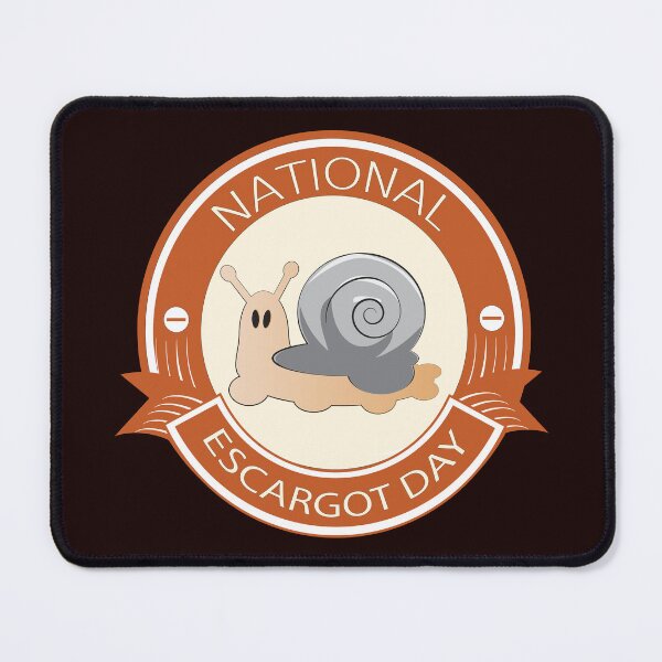 Item preview, National Escargot Day Sign designed and sold by karyalangit.