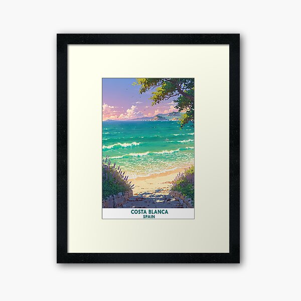 Item preview, Costa Blanca, Spain designed and sold by Worldscape Wonders.