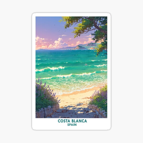 Item preview, Costa Blanca, Spain designed and sold by Worldscape Wonders.
