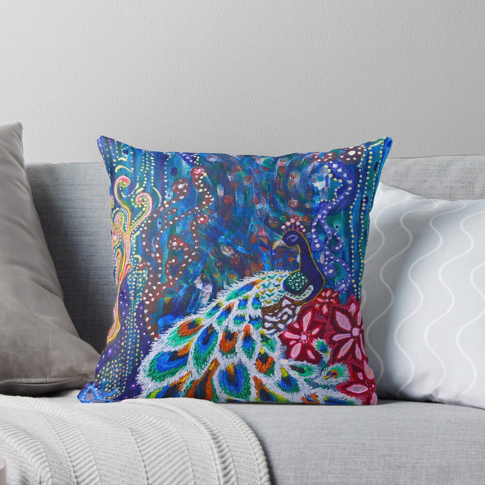 Item preview, Throw Pillow designed and sold by rachelsmuse.