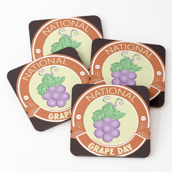 Item preview, National Grape Day Sign designed and sold by karyalangit.