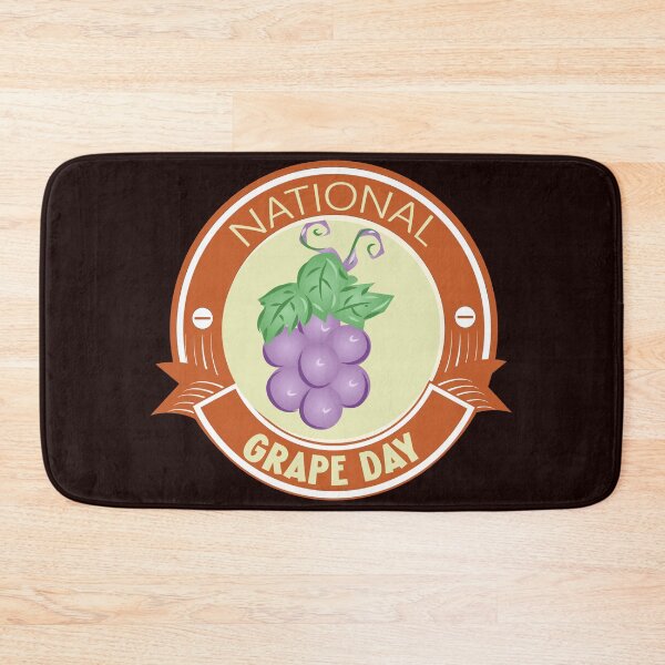 Item preview, National Grape Day Sign designed and sold by karyalangit.