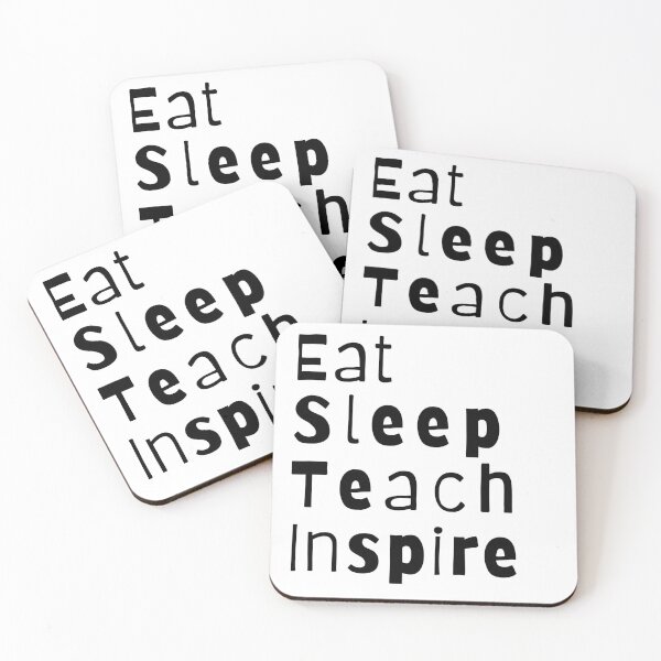 Item preview, Comer, dormir, enseñar, inspirar designed and sold by Travis Drew Designs.