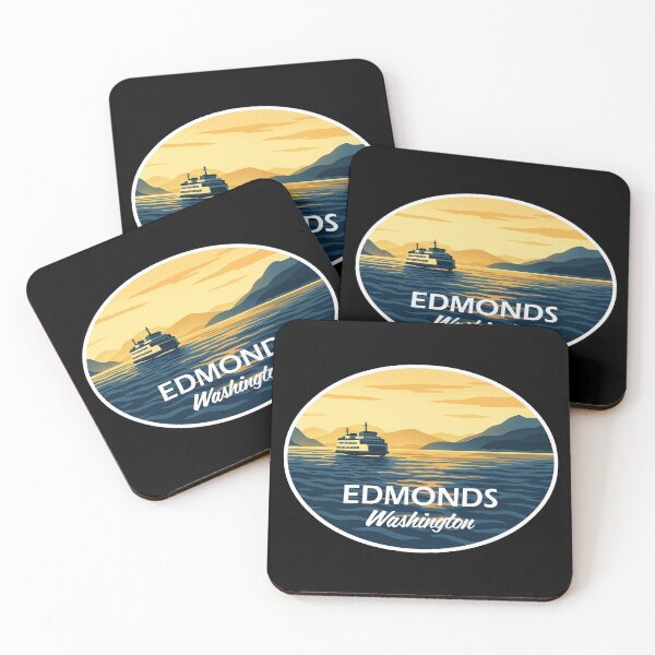 Item preview, Edmonds Washington Ferry Puget Sound designed and sold by LucentJourneys.
