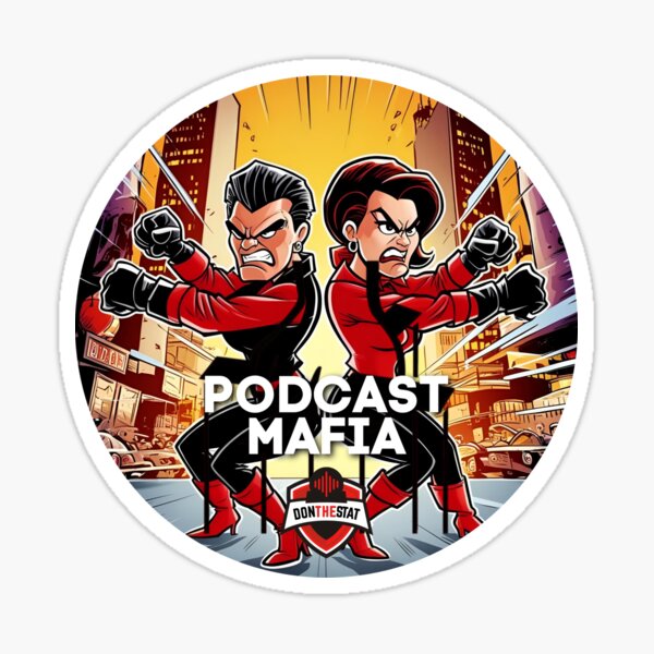 Podcast Mafia - Modern Sticker