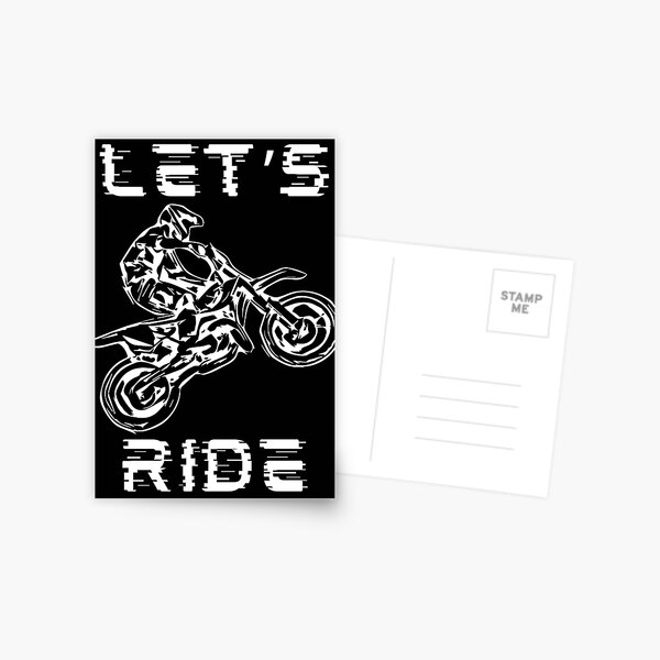 Item preview, Let’s Ride – Vintage Biker T-Shirt for Motorcycle Lovers designed and sold by MURTHY23.